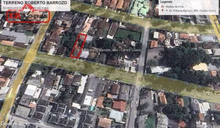 Terreno à venda, 495 m² por R$ 998.000,00 - São Francisco - Curitiba/PR
