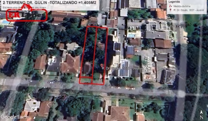 Terreno à venda, 1352 m² por R$ 3.200.000 - Juvevê - Curitiba/PR