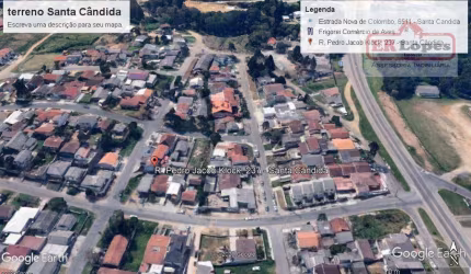 Terreno à venda, 384 m² por R$ 380.000,00 - Santa Cândida - Curitiba/PR