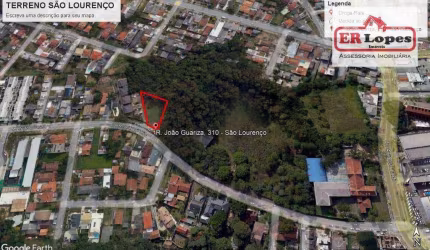 Terreno à venda, 937 m² por R$ 2.200.000,00 - São Lourenço - Curitiba/PR