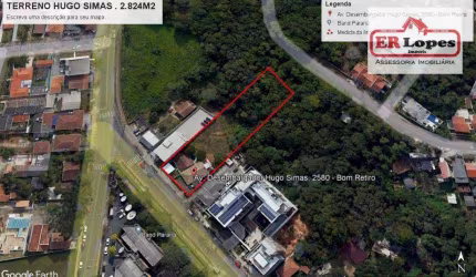 Terreno à venda, 2824 m² por R$ 4.500.000,00 - Bom Retiro - Curitiba/PR