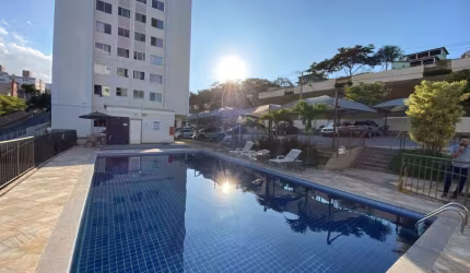 Apartamento com 2 dormitórios para alugar, 55 m² por R$ 2.700,00/mês - Cabral - Contagem/MG