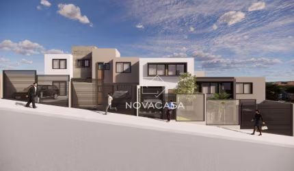 Casa geminada com 3 dormitórios à venda, 125 m² por R$ 795.000 - Santa Amélia - Belo Horizonte/MG