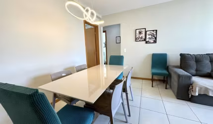 APARTAMENTO MOBILIADO E DECORADO, 2 QUARTOS, SUÍTE E LAZER EM ITAPUA-VILA VELHA/ES