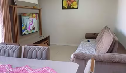Apartamento à venda em Jundiaí-SP, condomínio Myriad Residencial Club: 3 quartos, 1 suíte, 2 salas, 2 vagas, 77m²!
