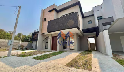Sobrado com 3 dormitórios à venda, 115 m² por R$ 750.000,00 - Costeira - São José dos Pinhais/PR
