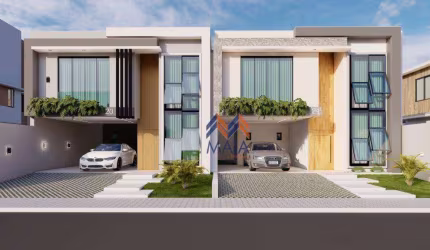 Sobrado com 3 dormitórios à venda, 141 m² por R$ 750.000,00 - Braga - São José dos Pinhais/PR