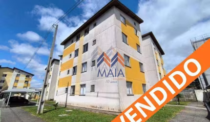 Apartamento semi mobiliado com 2 dormitórios à venda, 44 m² por R$ 220.000 - Afonso Pena - São José dos Pinhais/PR