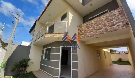 Sobrado com 3 dormitórios à venda, 135 m² por R$ 849.000,00 - Cruzeiro - São José dos Pinhais/PR