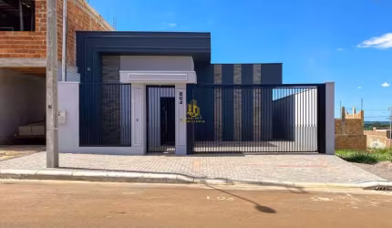 Casa para Venda em Cascavel, Brasmadeira, 3 dormitórios, 1 suíte, 2 banheiros, 2 vagas