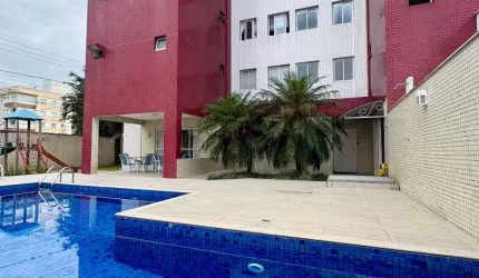 Apartamento à venda em andar alto, no início do Bom Retiro - 1 suíte + 1 quarto - condomínio completo - Joinville/SC.