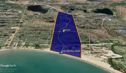 Área beira mar Litoral Norte de Natal