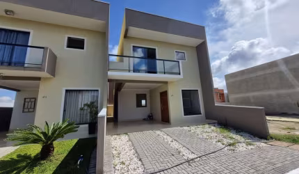 Residencial  Galiléia - Sobrado em condomínio fechado à venda em São José dos Pinhais/PR