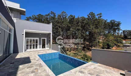 Sobrado á Venda no Terras de Santa Teresa - 4 Suítes, Piscina Infinita e Vista Deslumbrante