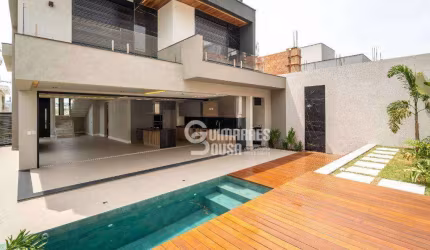 Casa Moderna no Swiss Park Campinas - 3 Suítes, Piscina e Acabamento de Alto Padrão
