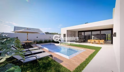 Térrea com Piscina, Vista e Gourmet em Condomínio Completo -  3 Suítes, Piscina e Gourmet – Condomínio em Louveira/SP