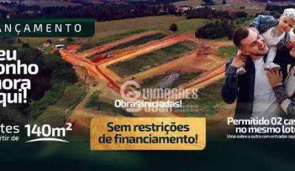 Terreno à venda, 140 m² por R$ 170.000,00 - Santo Antônio - Louveira/SP