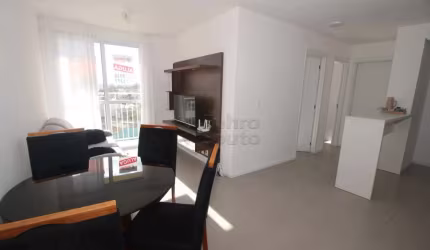 Apartamento Semi mobiliado com dois dormitórios no Condomínio Acqua Parque Residence