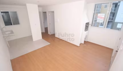 Apartamento com 2 dormitórios no Areal no condomínio Recanto da Figueira.