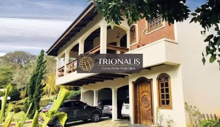 Casa com 4 dormitórios à venda, 833 m² por R$ 5.900.000,00 - Condomínio Flamboyant - Atibaia/SP