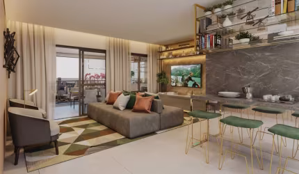 Apartamento 3 quartos + suíte 1 vagas  no Brooklin São Paulo-sp