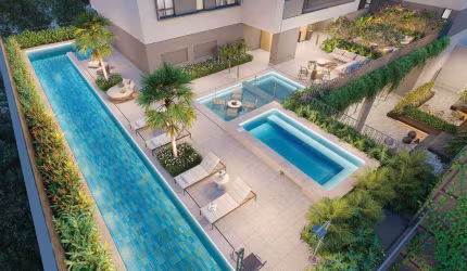 Apartamento com 3 Quartos Sendo 3 Suítes Com 4 vagas Moema SP.