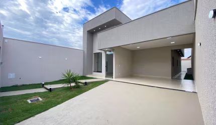 CASA TÉRREA - 3 QUARTOS 1 SUÍTE - CONDOMÍNIO DAS ESMERALDAS