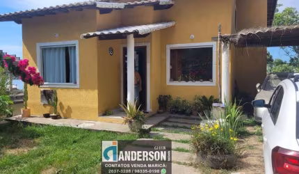 JAC5907 - Excelente casa com linda vista da Lagoa de Jacaroá.