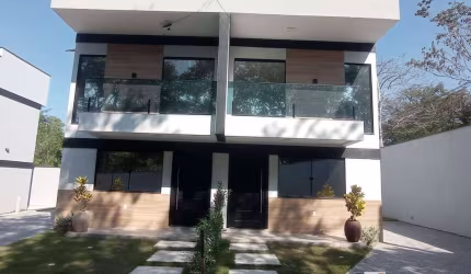 LANÇAMENTO !!! Duplex 2 quartos (sendo 1 c/sacada) com churrasqueira em Inoã Maricá a poucos metros rodovia.