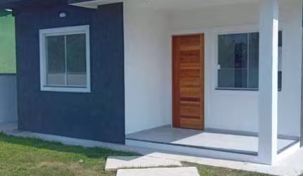 Casa Estilo Moderno c/ 2 quartos à venda, 72 m² por R$ 420.000 - Chácaras de Inoã (Inoã) - Maricá/RJ
