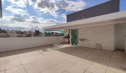 Cobertura com 3 dormitórios para alugar, 140 m² por R$ 3.798,84/mês - Rio Branco - Belo Horizonte/MG