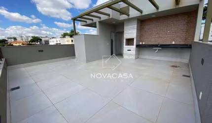 Cobertura com 3 dormitórios para alugar, 122 m² por R$ 4.802/mês - Planalto - Belo Horizonte/MG