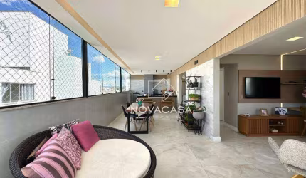 Cobertura com 3 dormitórios para alugar, 171 m² por R$ 7.293/mês - Planalto - Belo Horizonte/MG