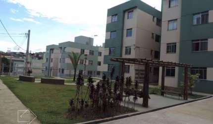 Apartamento com 2 dormitórios para alugar, 43 m² por R$ 1.112,00/mês - Santa Clara - Vespasiano/MG