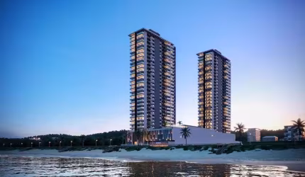 Grant Home Club: Apartamento com Vista Mar e Lazer Completo