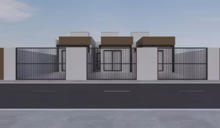 Casas geminadas na Penha: 3 dormitórios perto do Beto Carrero