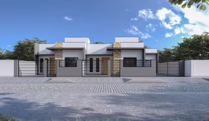 Casa geminada em Barra Velha com ótimo espaço e localização!