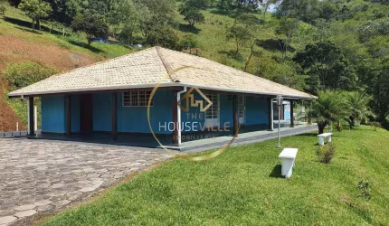 Sitio com 2 alqueires, Casa de 3 Dormitórios, Monteiro Lobato.