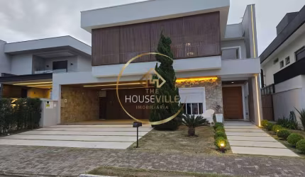 Sobrado em condomínio, 4 Suítes, 457m², Condomínio Jardim do Golfe 3.