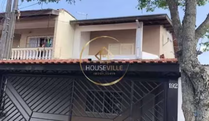Casa Sobrado, 3 Dormitórios (1 suíte), 2 vagas, Bosque dos Ipês, Sjc.
