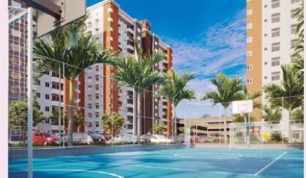 Reserva do Sabiá - Apartamentos 2/4 c/ suíte, sacada, elevador, lazer de clube, próximo ao parque do sabiá