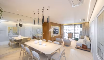 COBERTURA DÚPLEX DECORADA 3 suítes - 198m² - 3 vagas - BATEL