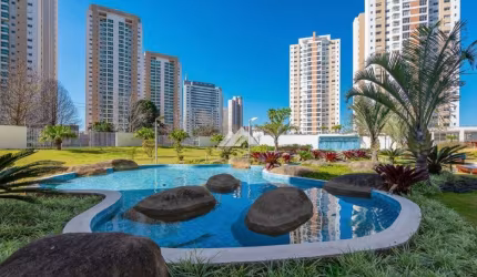 APARTAMENTO PRONTO PARA MORAR NO ECOVILLE COM 2 QUARTOS 1 SUÍTE 1 VAGA