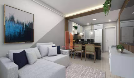 Apartamento Duplex com 2 dormitórios à venda, 46 m² por R$ 364.000,00 - Vila Ré - São Paulo/SP