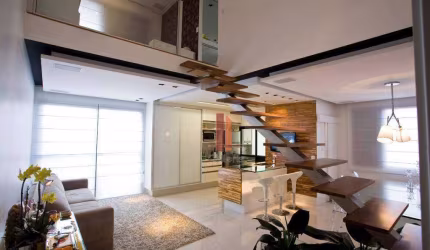 Apartamento Duplex com 1 dormitório à venda, 82 m² por R$ 1.280.000,00 - Tatuapé - São Paulo/SP