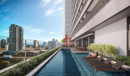 Flat com 1 dormitório à venda, 25 m² por R$ 651.000,00 - Quarta Parada - São Paulo/SP