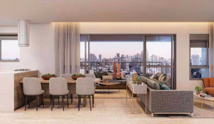 Apartamento com 4 dormitórios à venda, 130 m² por R$ 1.446.240,00 - Mooca - São Paulo/SP