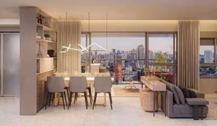Apartamento com 3 dormitórios à venda, 92 m² por R$ 1.123.660,00 - Mooca - São Paulo/SP