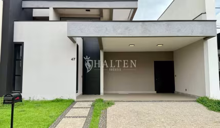 Casa Térrea Moderna no Condomínio Reserva Real – Paulínia