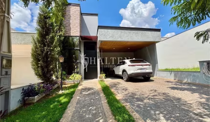 Casa com 3 Suítes, Closet, Pé Direito Alto, no Condomínio Terras da Estância em Paulínia